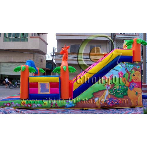 Cheap inflatable Pooh and Friends slides